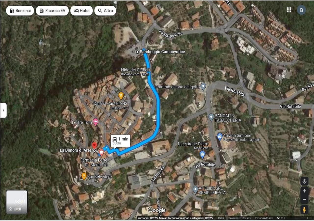 La Dimora Di Ares Villa Formia Exterior foto